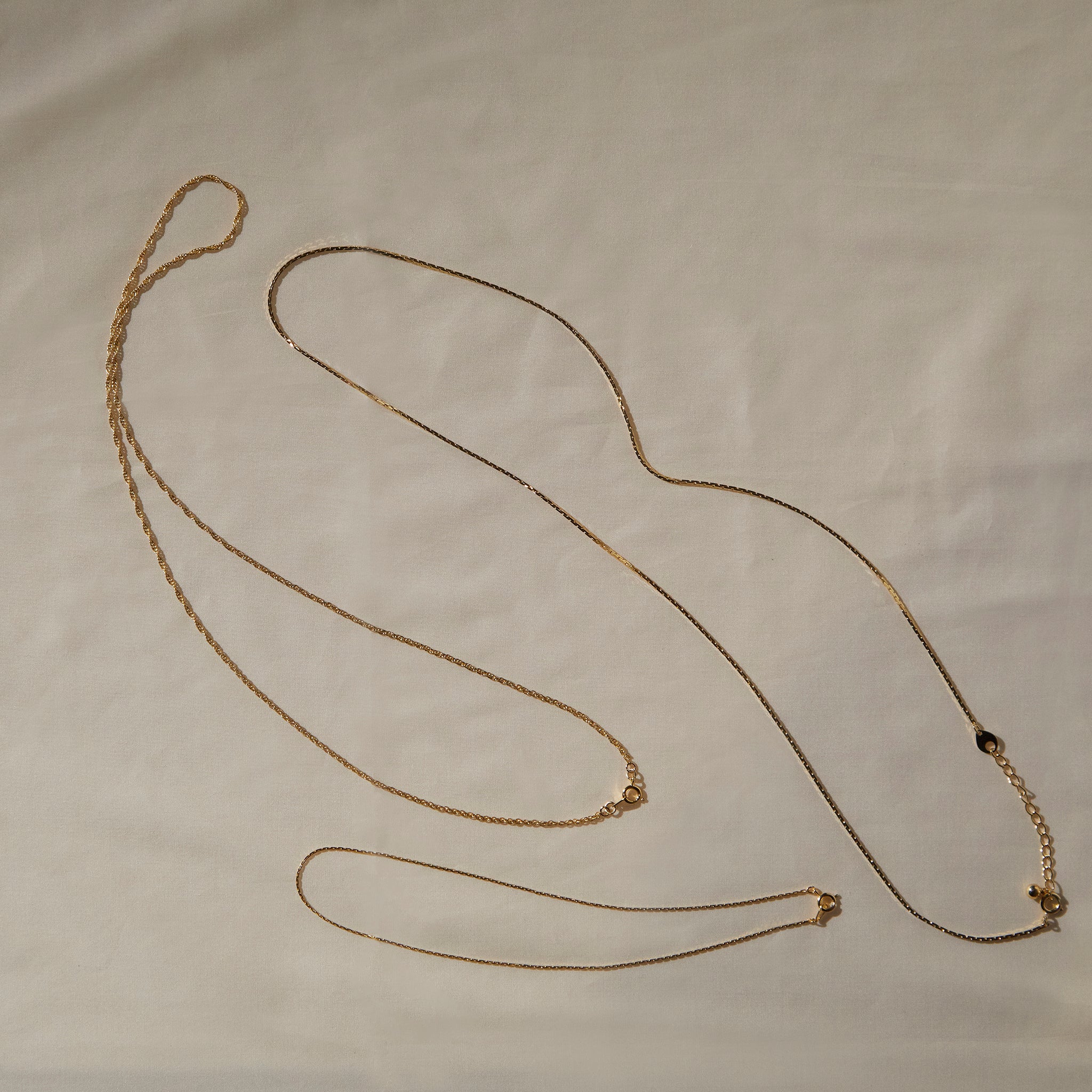 Tiny Rope Chain 132 Vintage Tiny Rope Chain Necklace – Adlin Hue