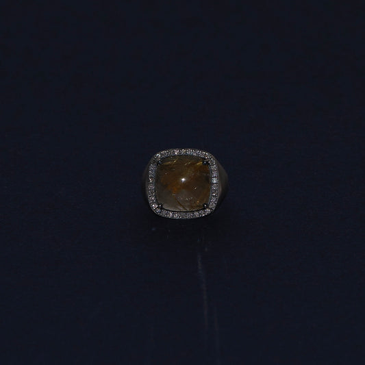 167 Rutilated Quartz | Canan Ring
