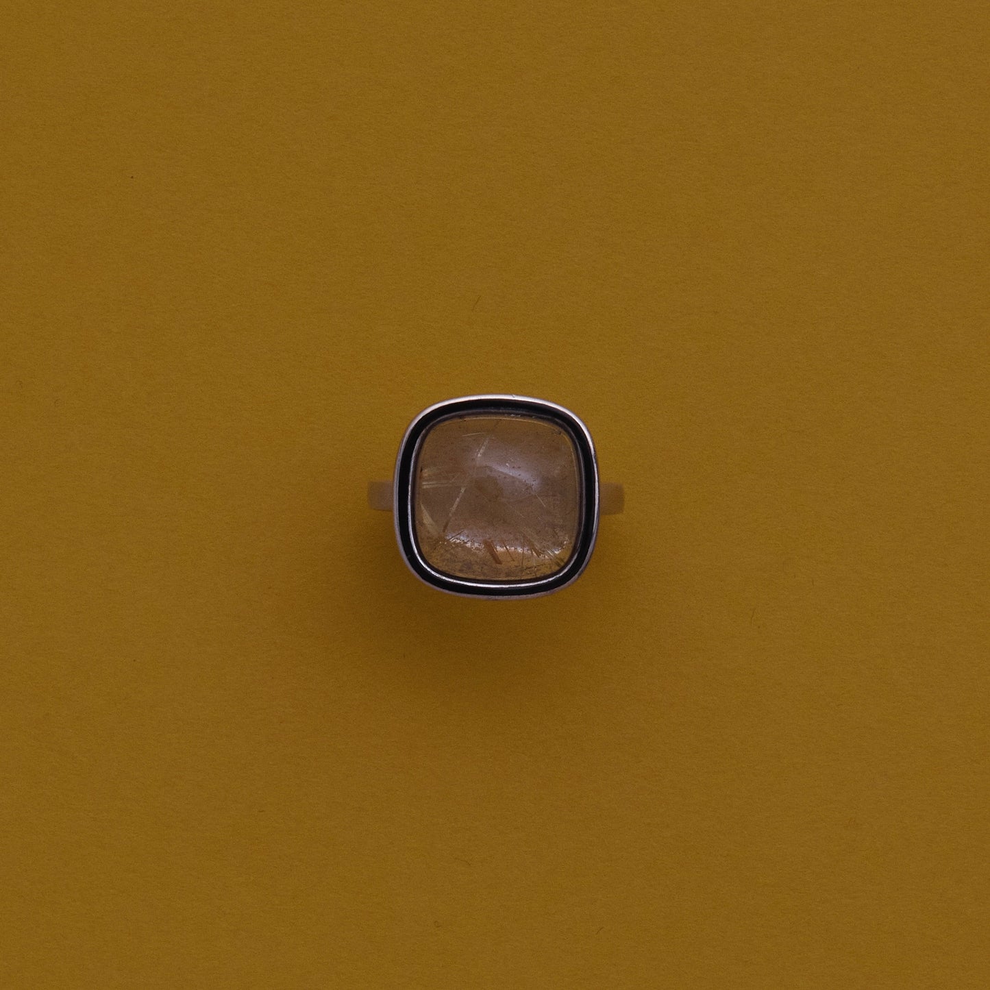 59 Rutilated Quartz | Agatha Ring